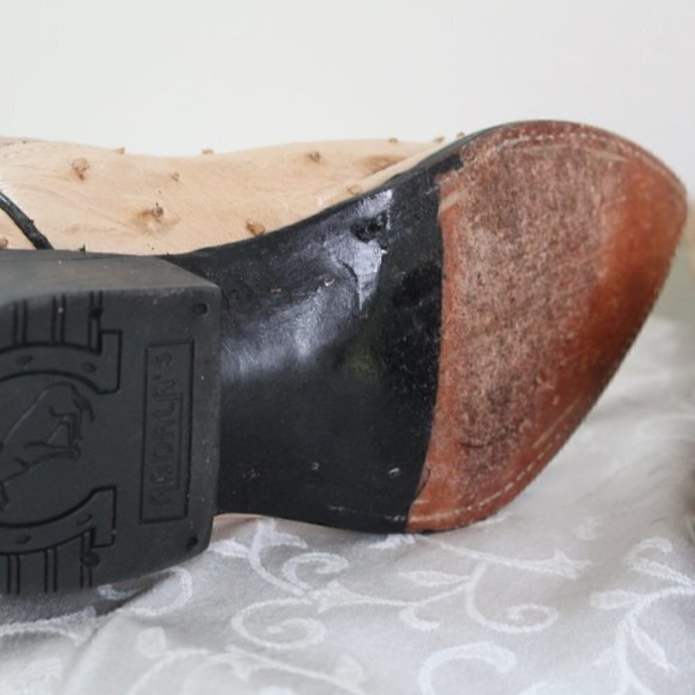 Abdala boots Ostrich Boots size 4 - Picture 9 of 16